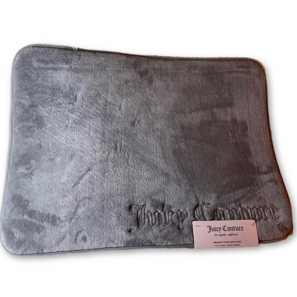 New Juicy couture Memory Foam Bath rug